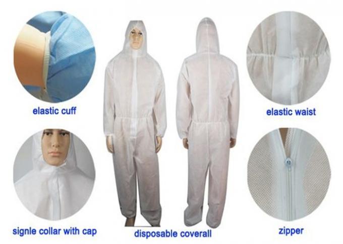 セリウムは使い捨て可能なつなぎ服のスーツ、炎-抑制使い捨て可能なつなぎ服--を承認しました