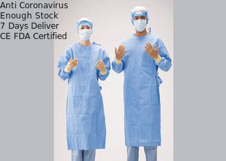 抵抗力がある多彩で使い捨て可能なGown With Acid Resistant博士のアルカリ