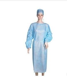 Customized Lightweight Medical Isolation Gowns For Repels Fluid / Dust