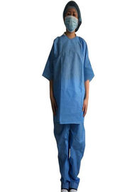 中国 長く/短い袖の試供品が付いている使い捨て可能なつなぎ服のスーツの塵の証拠 会社