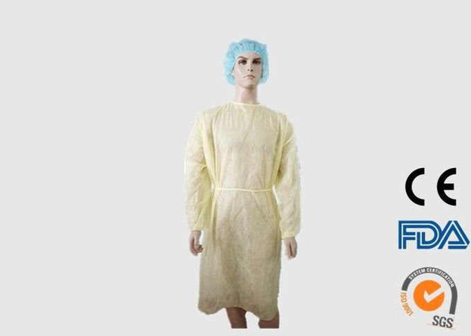 非有毒で使い捨て可能な医学の衣服、病院の訪問者のための使い捨て可能なプラスチック エプロン